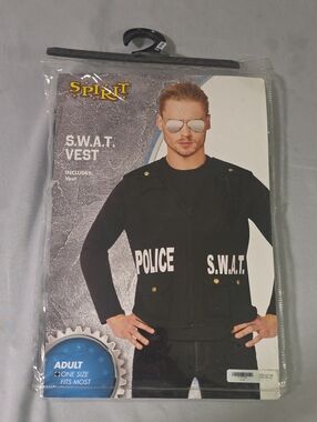 Spirit S.W.A.T. Police Vest - Black